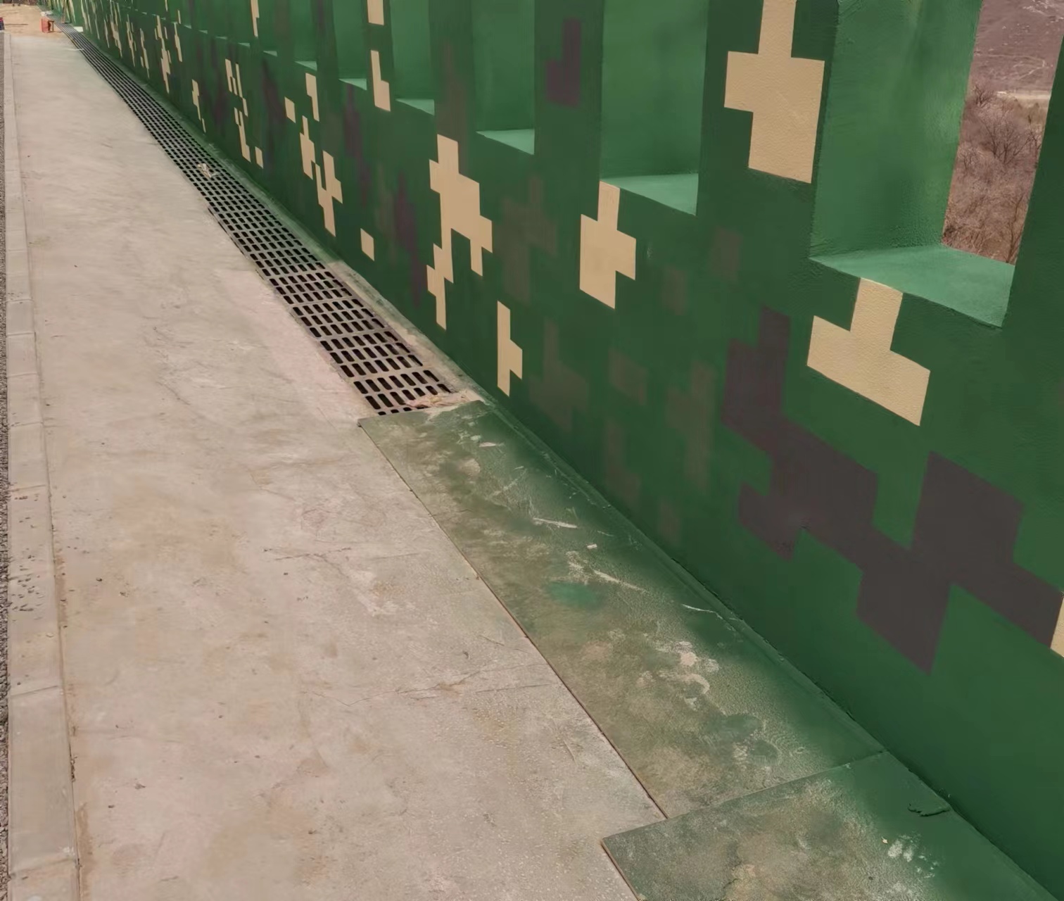 滁州围墙迷彩喷涂,数迷彩漆